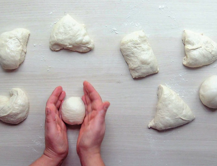 Cómo hacer molletes de pan caseros. receta fácil paso a paso