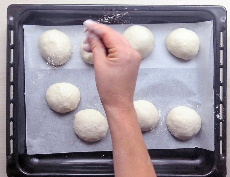 Cómo hacer molletes de pan caseros. receta fácil paso a paso