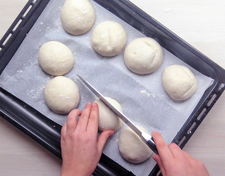Cómo hacer molletes de pan caseros. receta fácil paso a paso