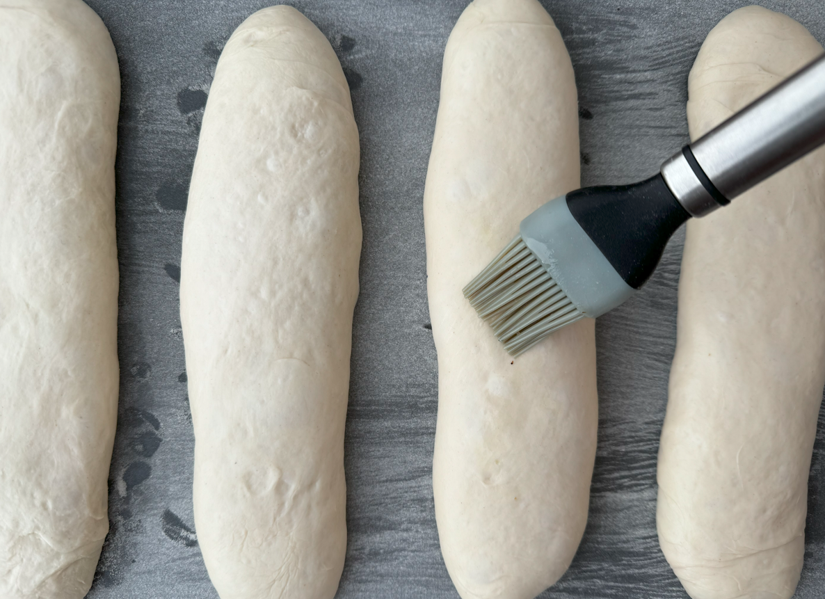 Cómo hacer pan para bocadillos