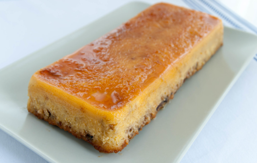 Pudin de pan. el postre perfecto para aprovechar el pan duro