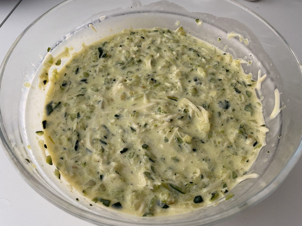 Quiche de calabacín. Receta ideal para un almuerzo ligero