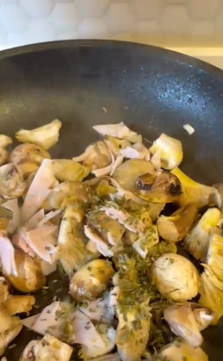 Revuelto de setas. Receta fácil, saludable y súper rica