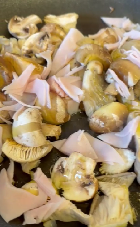 Revuelto de setas. Receta fácil, saludable y súper rica