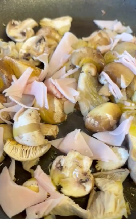 Revuelto de setas. Receta fácil, saludable y súper rica