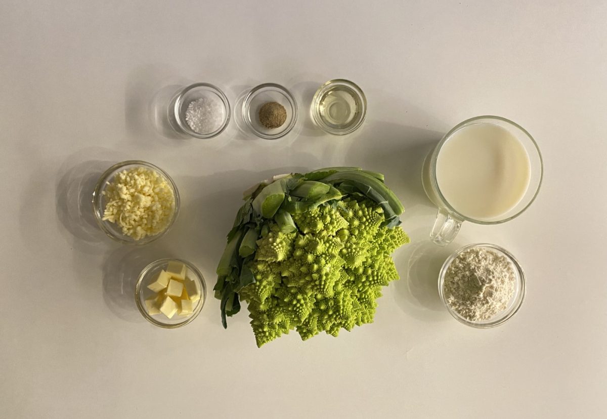 Romanescu con bechamel al horno. Prueba esta irresistible receta