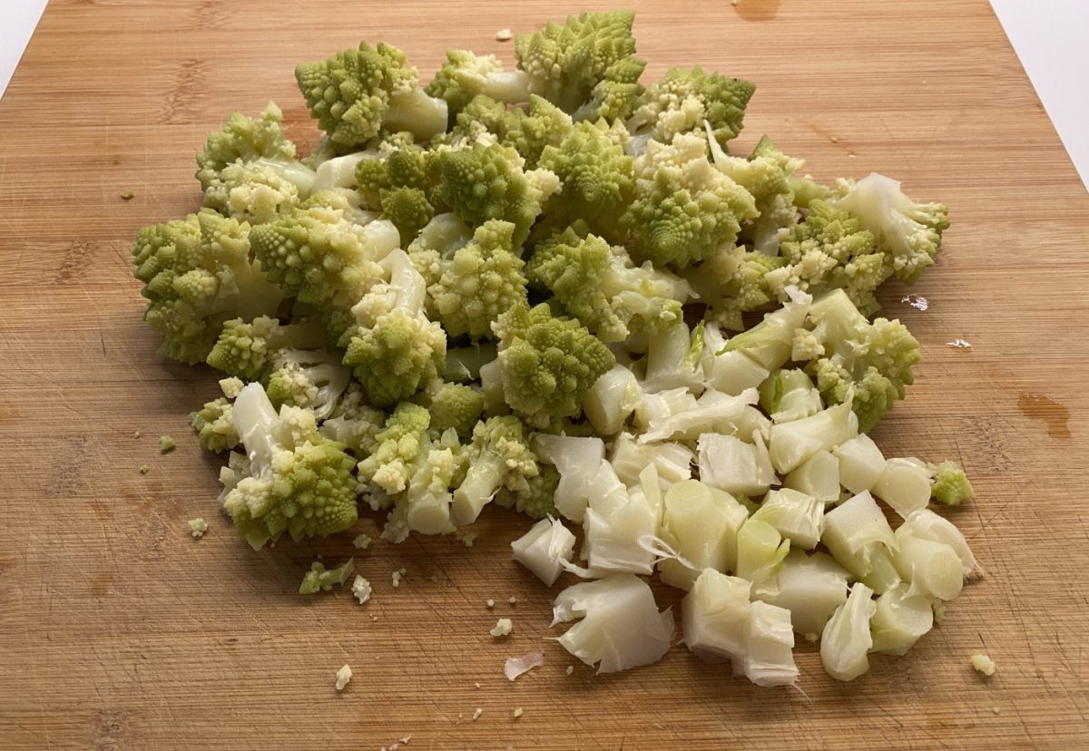Romanescu con bechamel al horno. Prueba esta irresistible receta