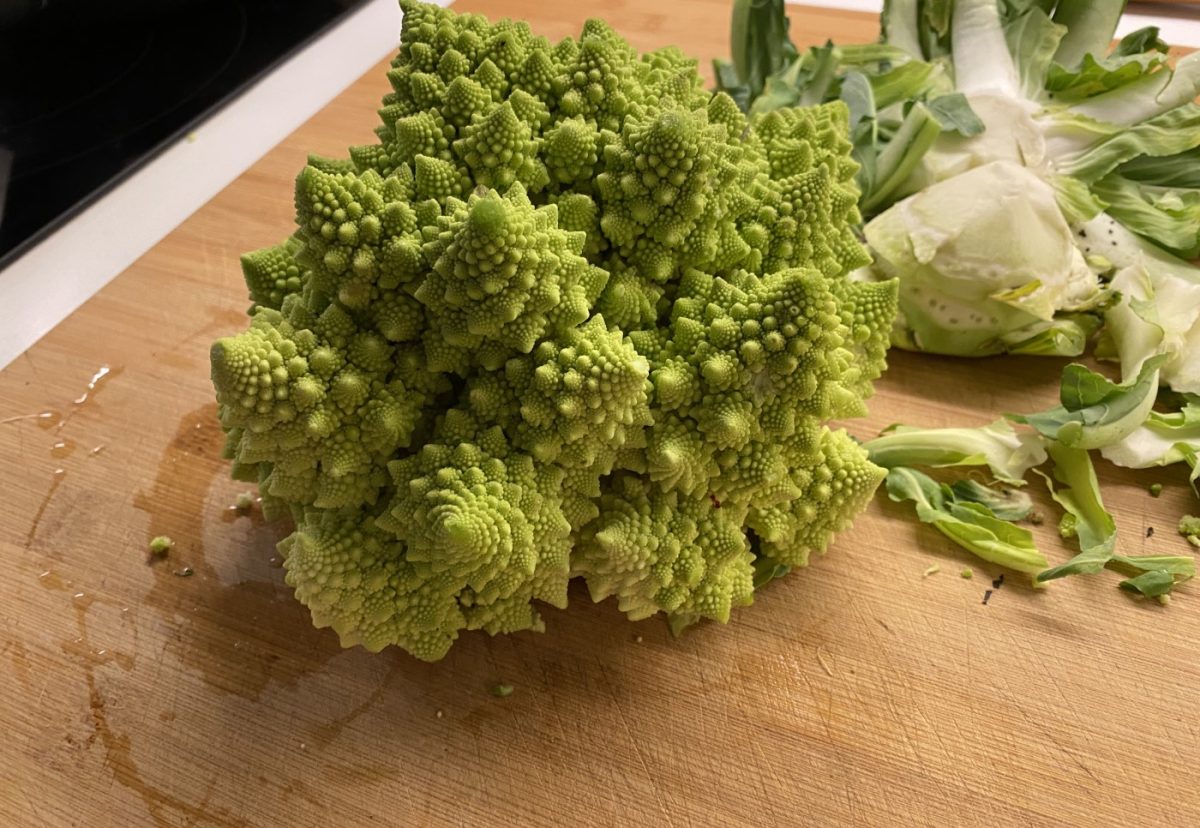 Romanescu con bechamel al horno. Prueba esta irresistible receta