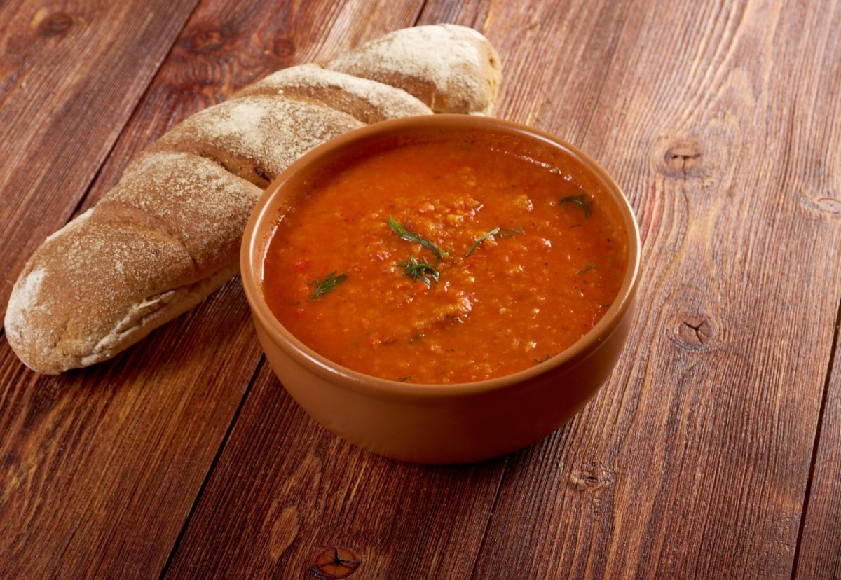 Pappa col pomodoro. La sopa tradicional italiana