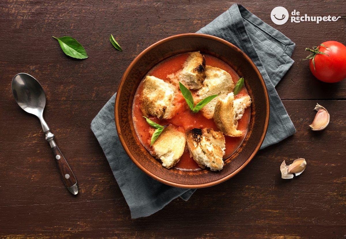 Pappa col pomodoro. La sopa tradicional italiana