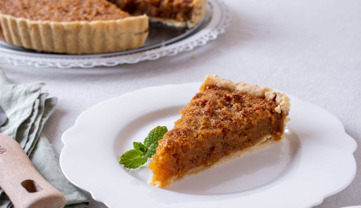Tarta de melaza inglesa o Treacle tart