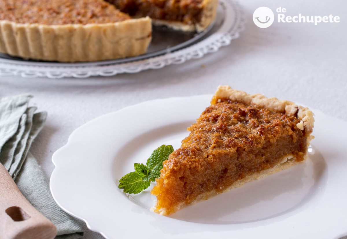 Tarta de melaza inglesa o Treacle tart