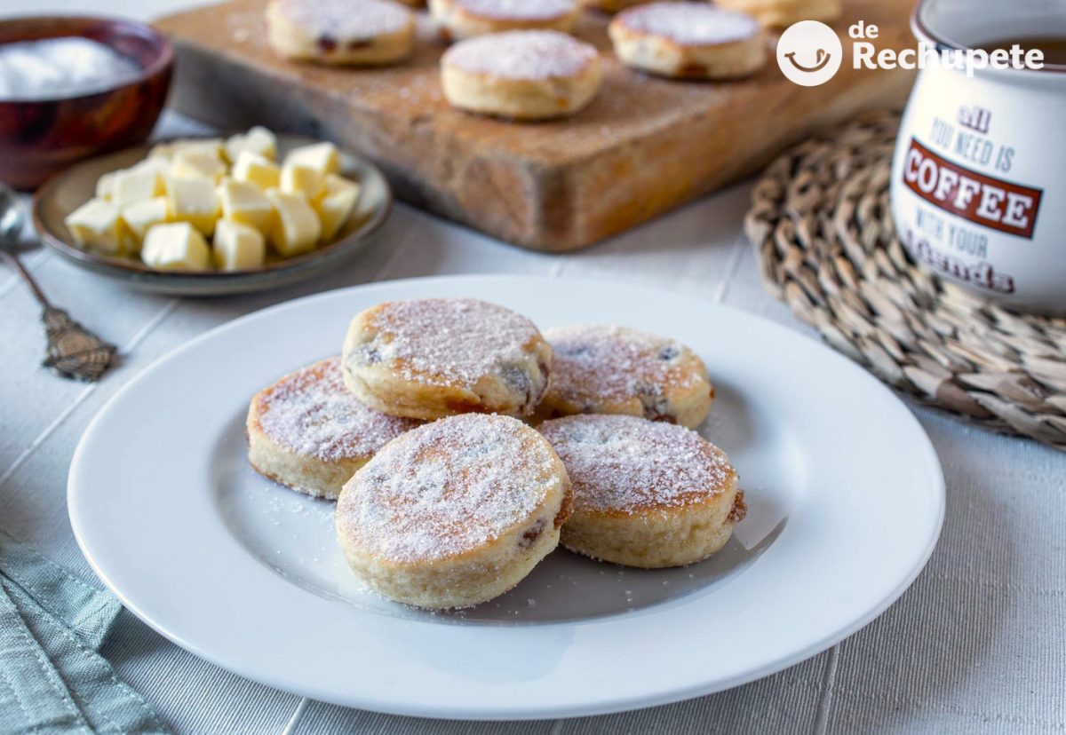 Tortas galesas o Welsh cakes