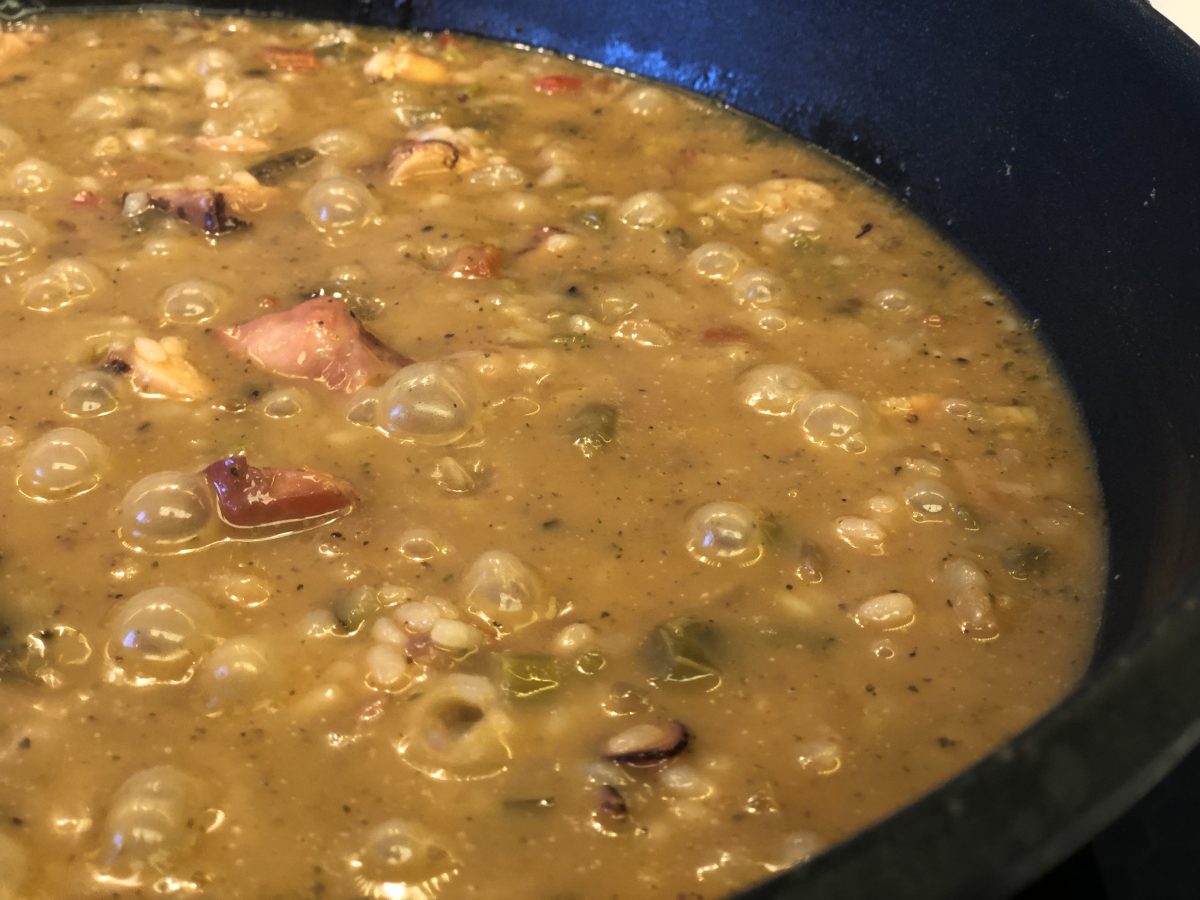 arroz con pulpo paso6