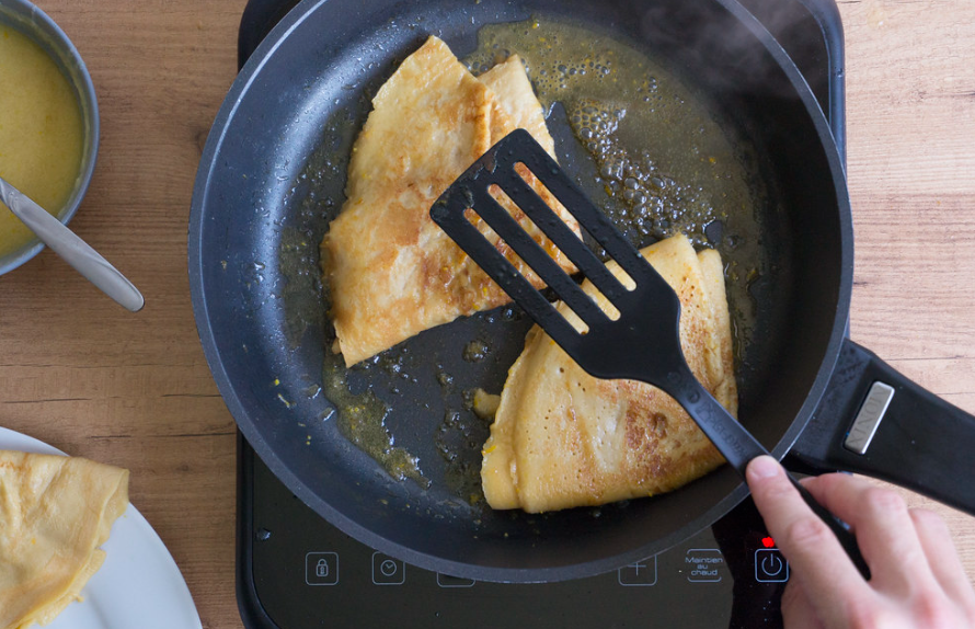 Cómo hacer crêpes con salsa suzette