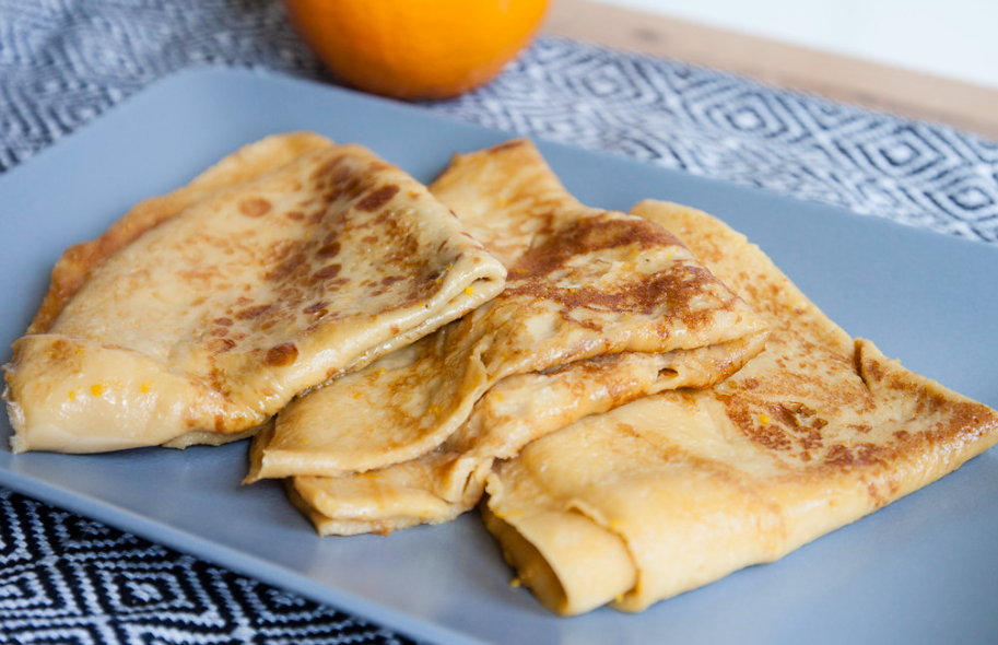Cómo hacer crêpes con salsa suzette