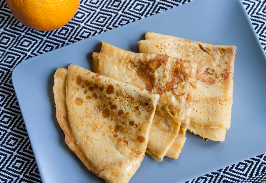 Cómo hacer crêpes con salsa suzette