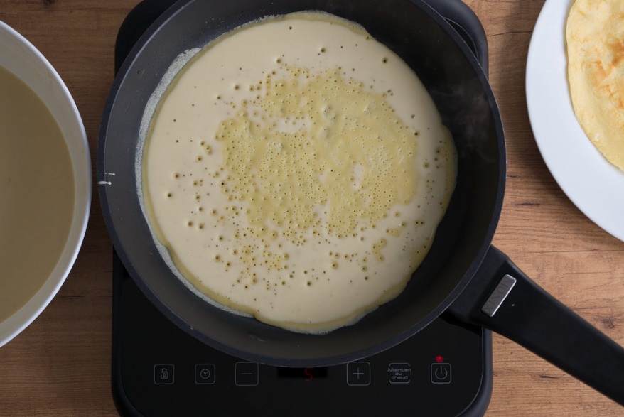 Cómo hacer crêpes con salsa suzette