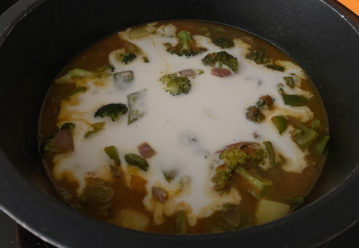 Curry de verduras. Una delicia saludable para disfrutar de la cocina india