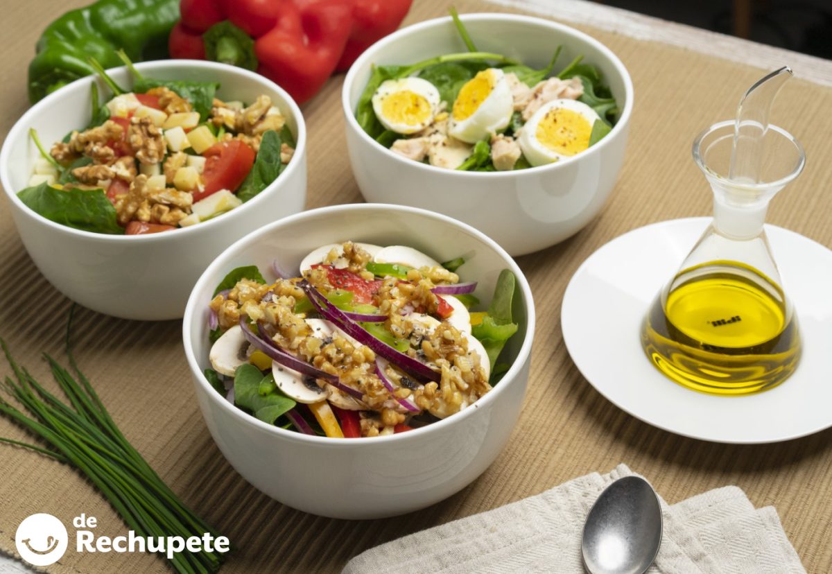 Conoce ensaladas de espinacas. Variedad y sabor en cada bocado