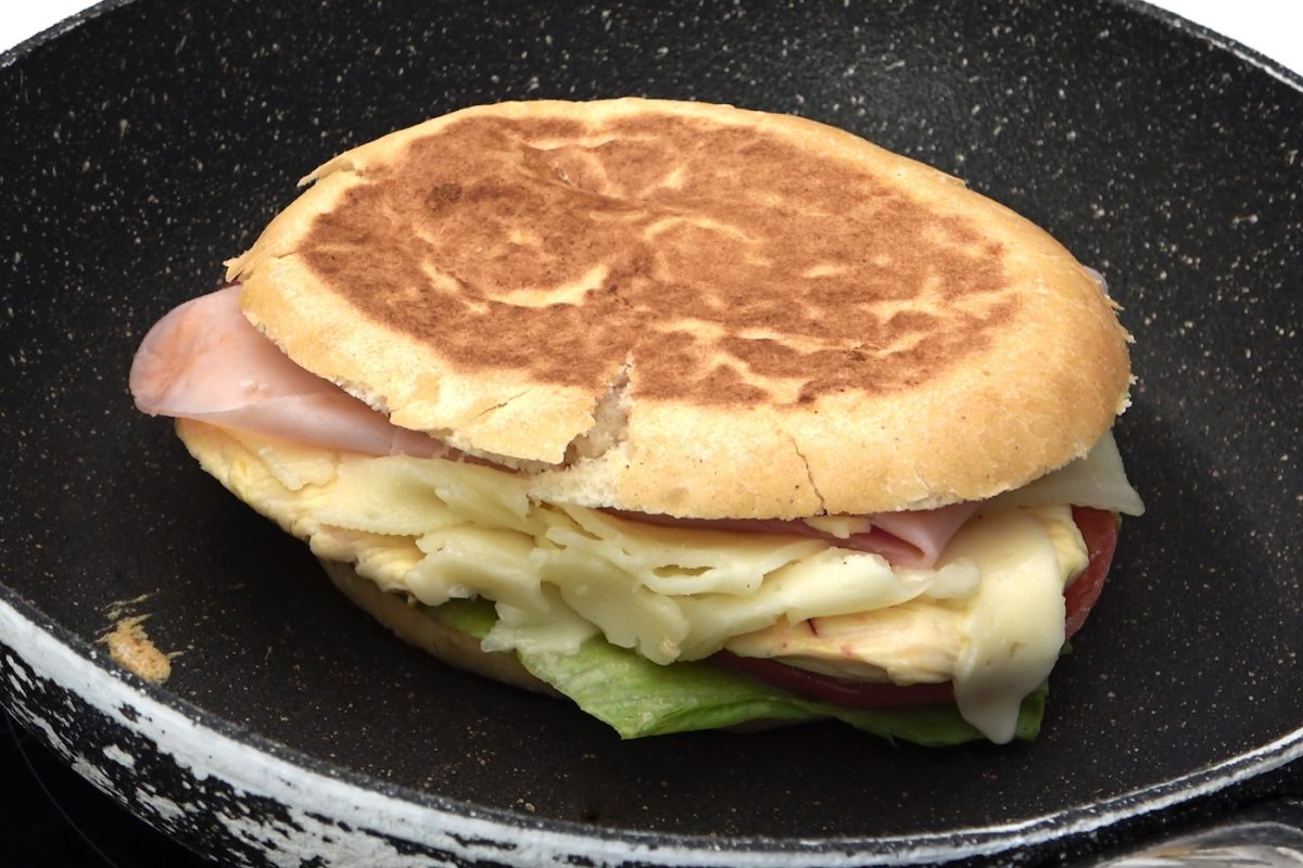 Campero malagueño. El rico y clásico bocadillo andaluz