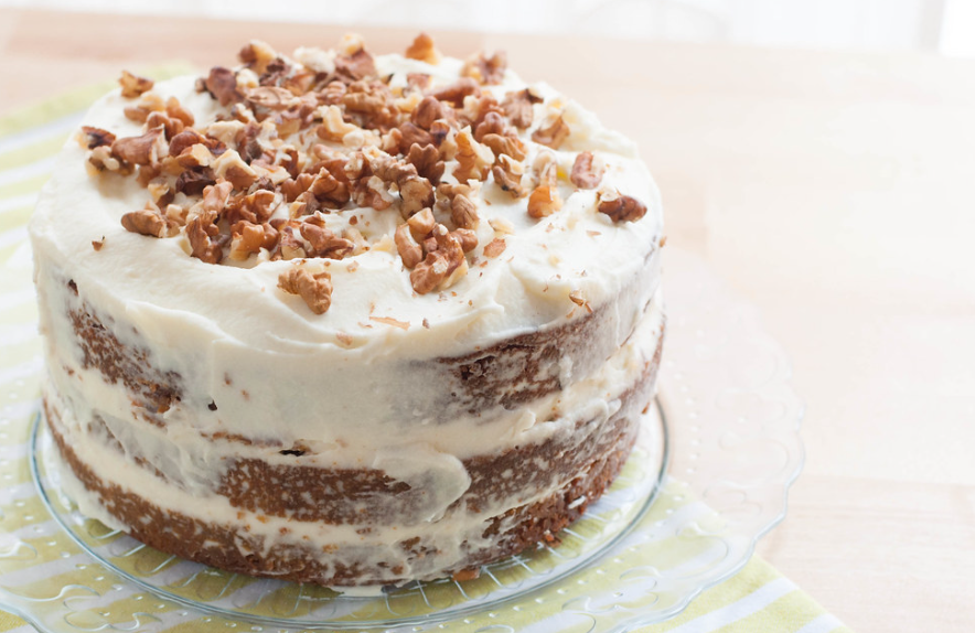 Tarta de zanahoria o carrot cake