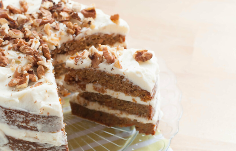 Tarta de zanahoria o carrot cake