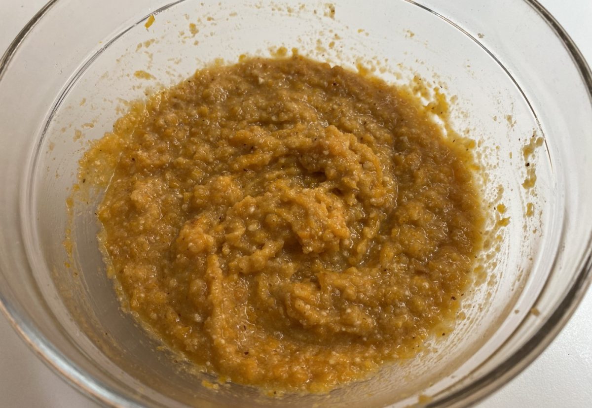 Cazuela de San Juan. Un dulce típico de calabaza con avellanas