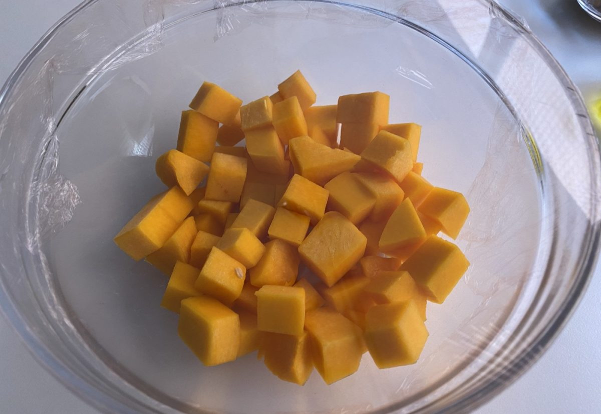 Cazuela de San Juan. Un dulce típico de calabaza con avellanas