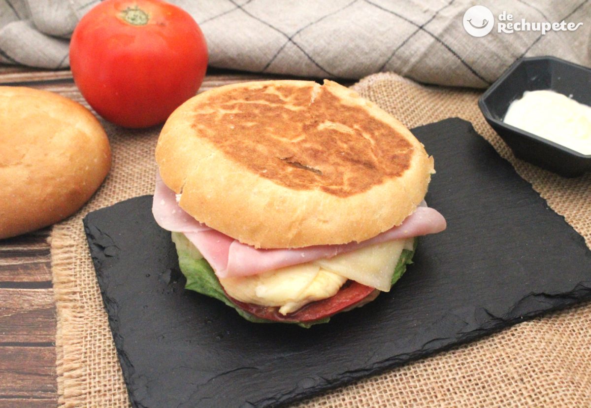 Campero malagueño. El rico y clásico bocadillo andaluz