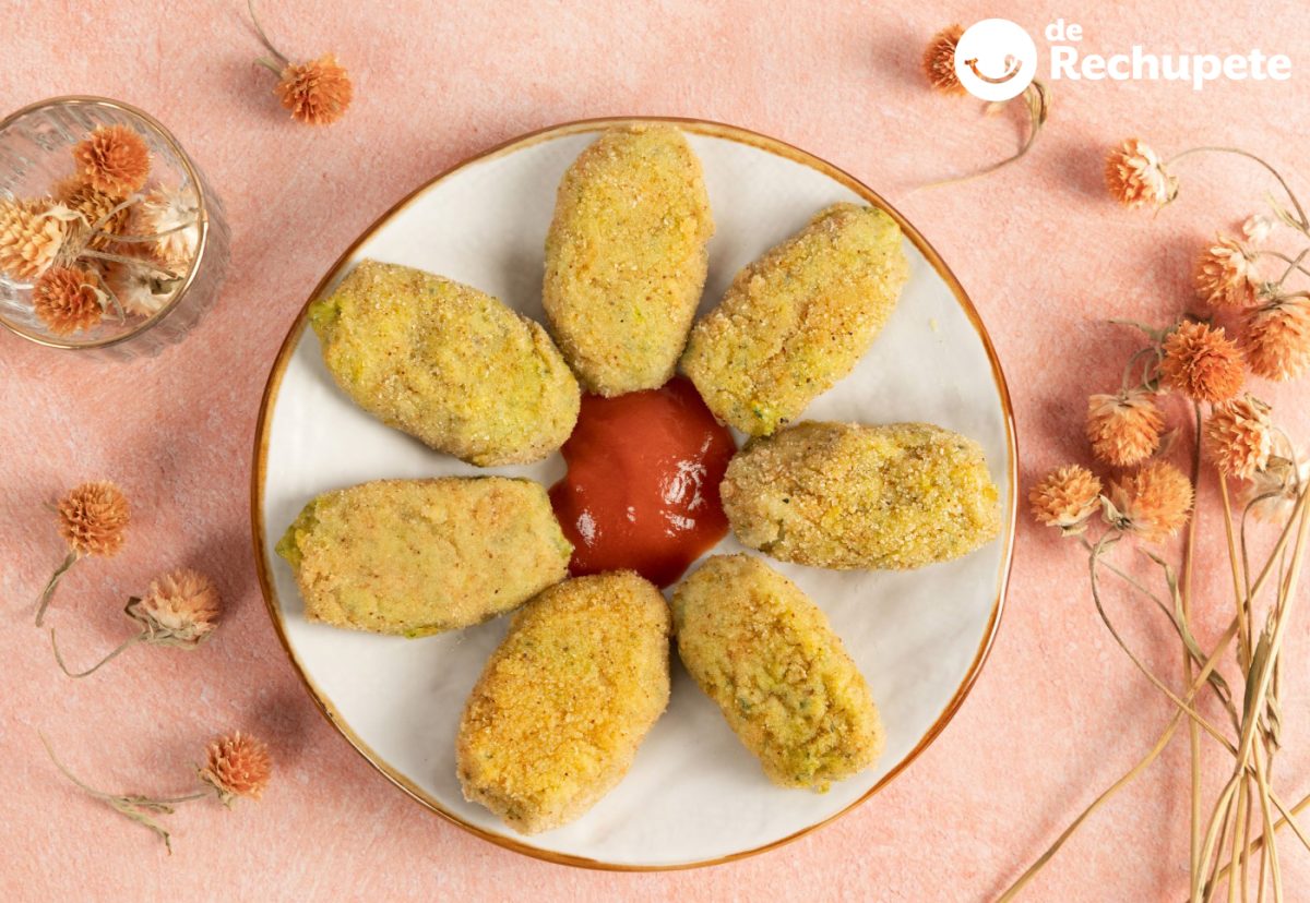 Croquetas de verduras. Un bocado crujiente e irresistible