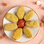 Croquetas de verduras. Un bocado crujiente e irresistible