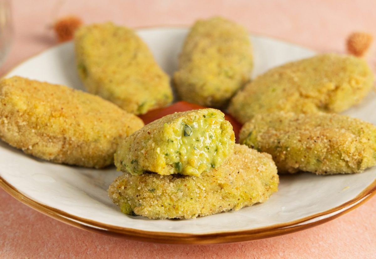 Croquetas de verduras. Un bocado crujiente e irresistible