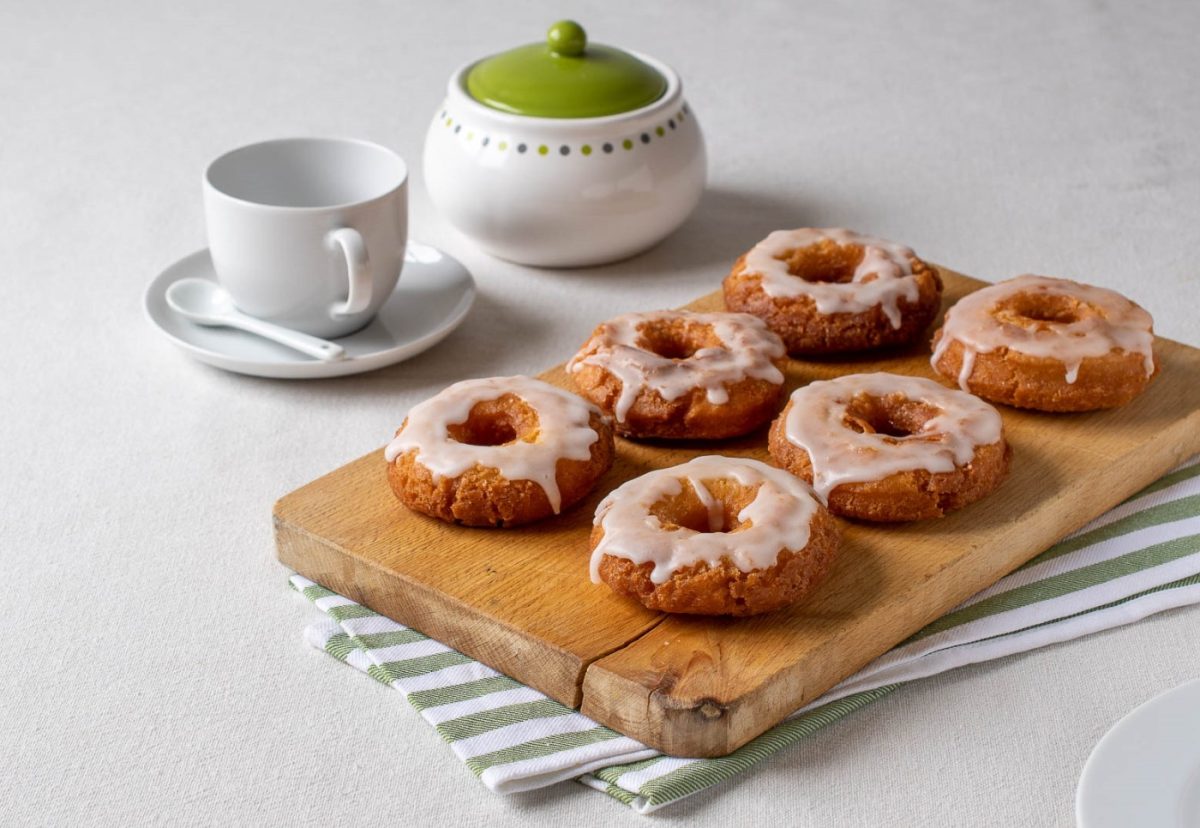 Donuts vintage de nata agria. Un delicioso viaje al pasado