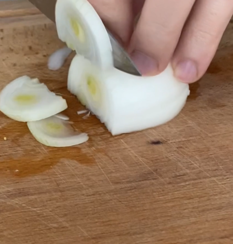 Ensalada malagueña de bacalao y naranja. Sencilla y sabrosa
