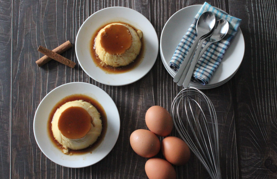 Flan de huevo casero y fácil