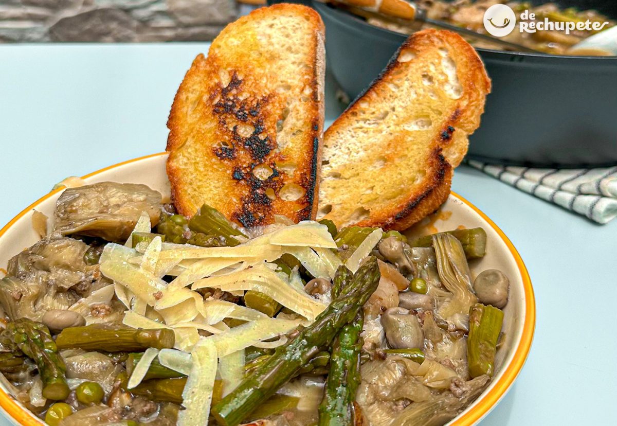 Garmugia. La sopa tradicional italiana paso a paso