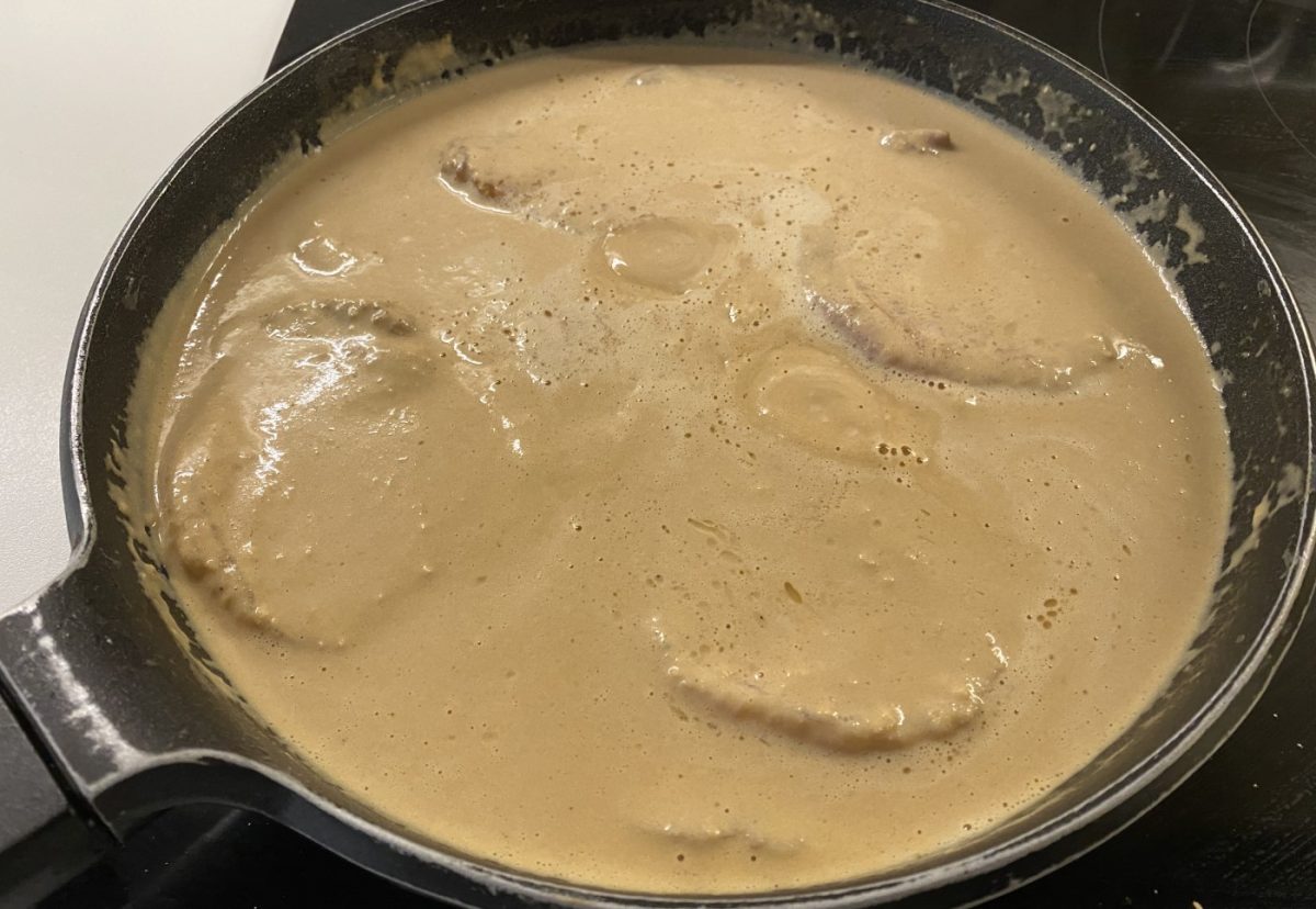 Lomo al pepe. Filetes de cerdo en salsa de pimienta