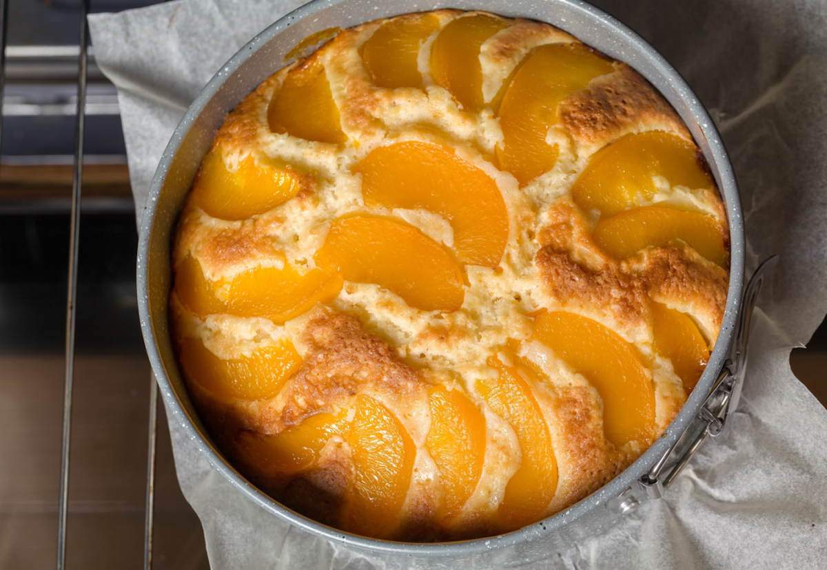 Pastel de melocotón. Una receta perfecta para endulzar tu día