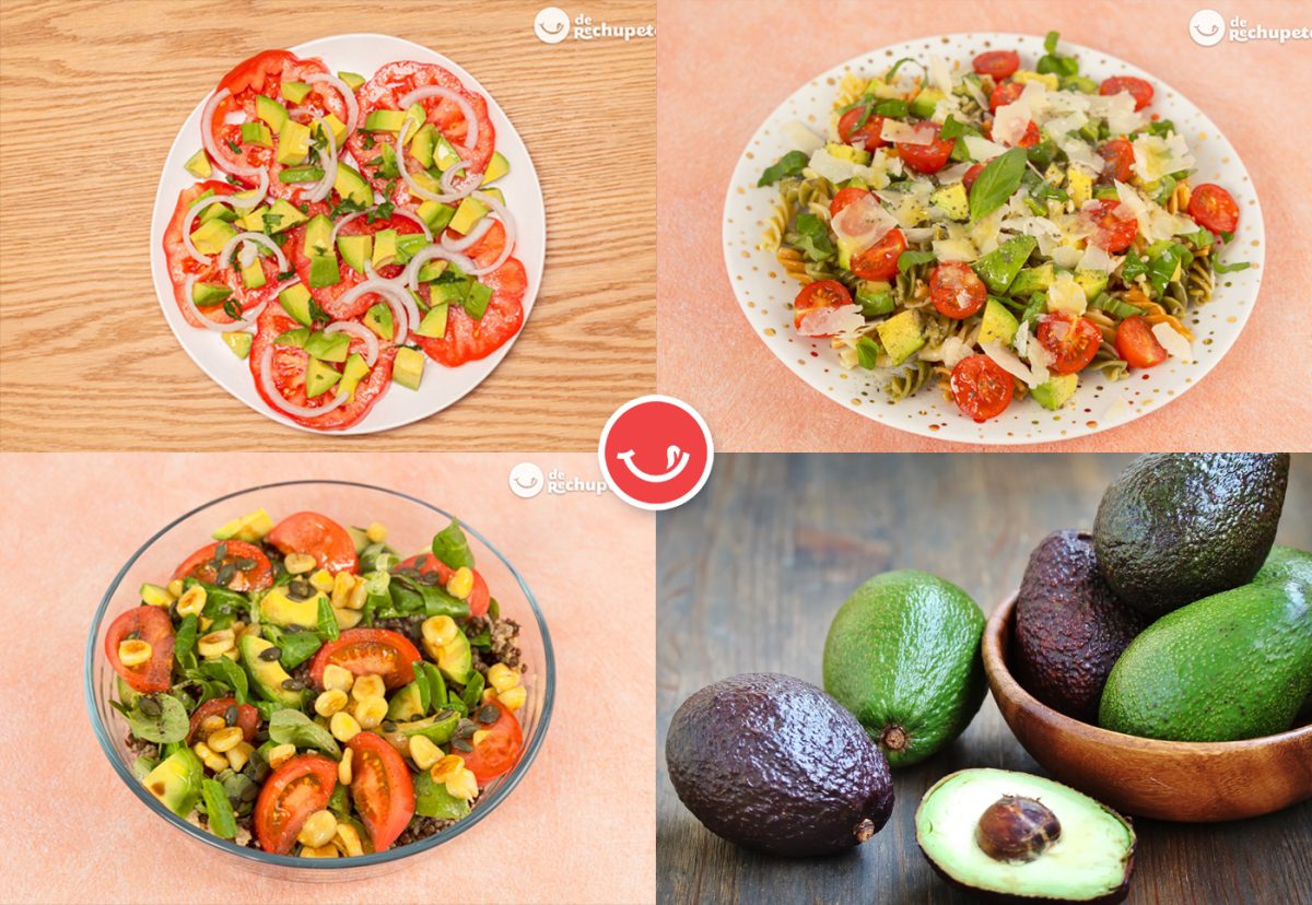 Descubre  ensaladas con aguacate y tomate para cada ocasión