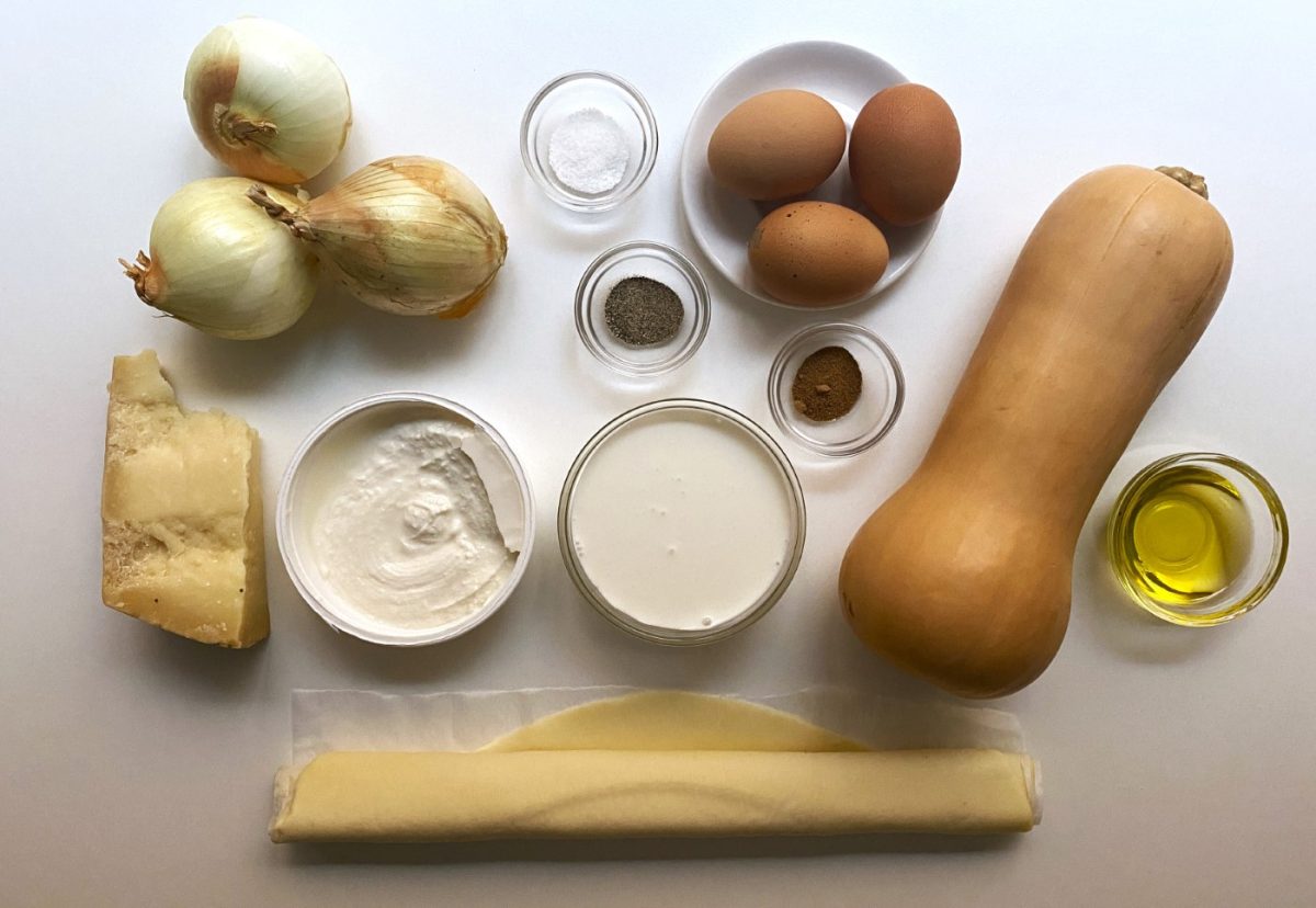 Quiche de calabaza y cebolla caramelizada. Deliciosa e irresistible receta paso a paso