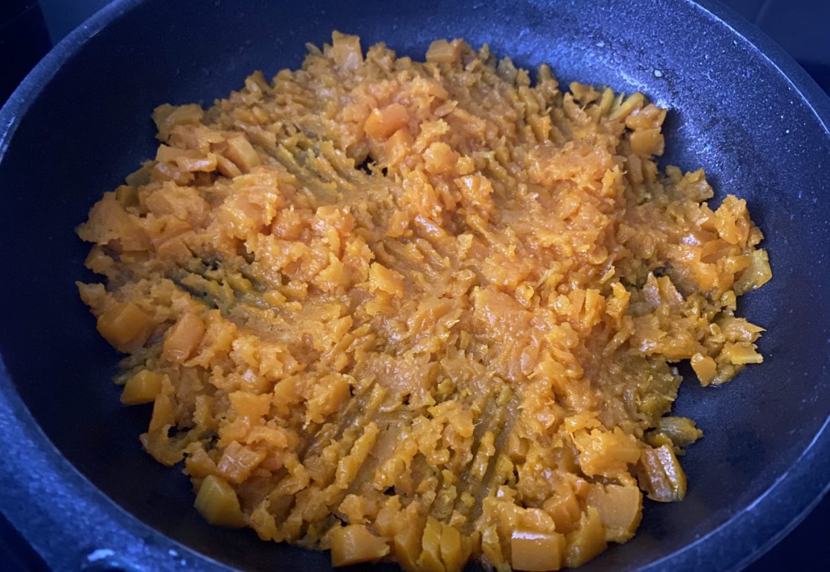 Quiche de calabaza y cebolla caramelizada. Deliciosa e irresistible receta paso a paso