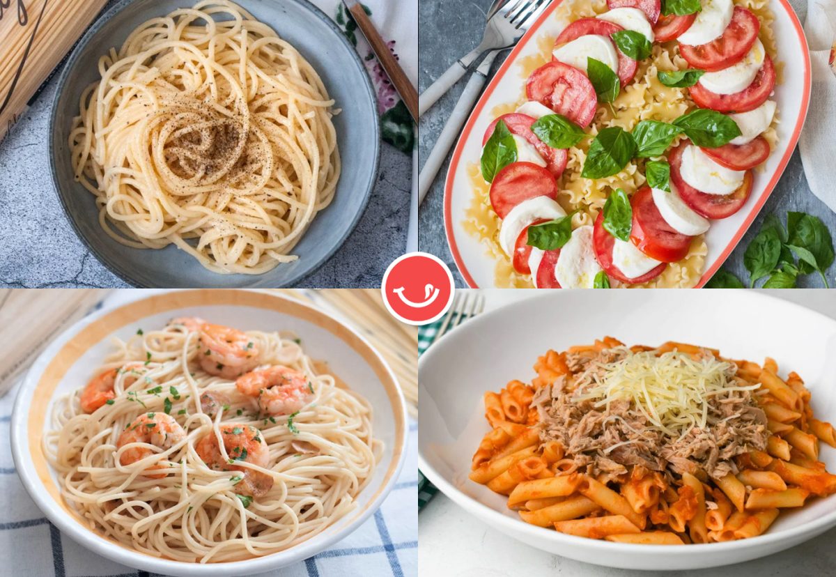 platos de pasta express: fáciles y con pocos ingredientes