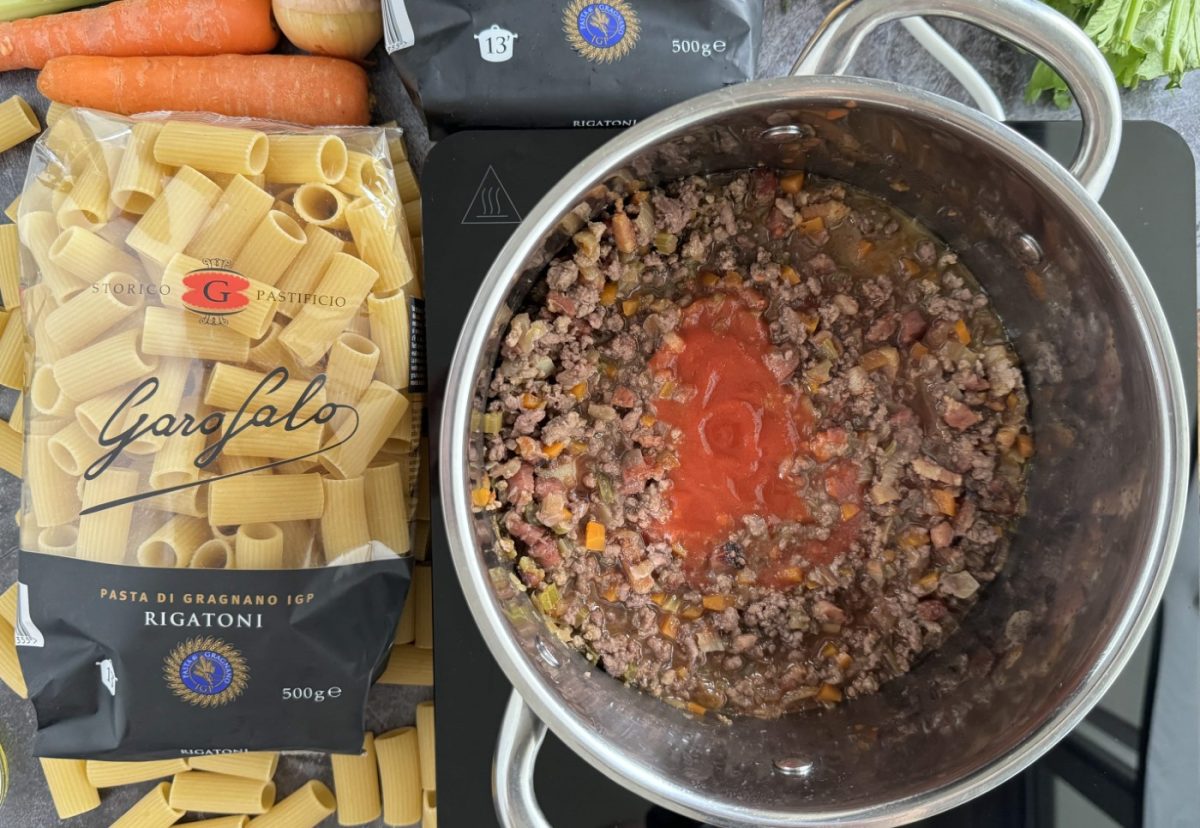 Salsa boloñesa o ragú alla Bolognese