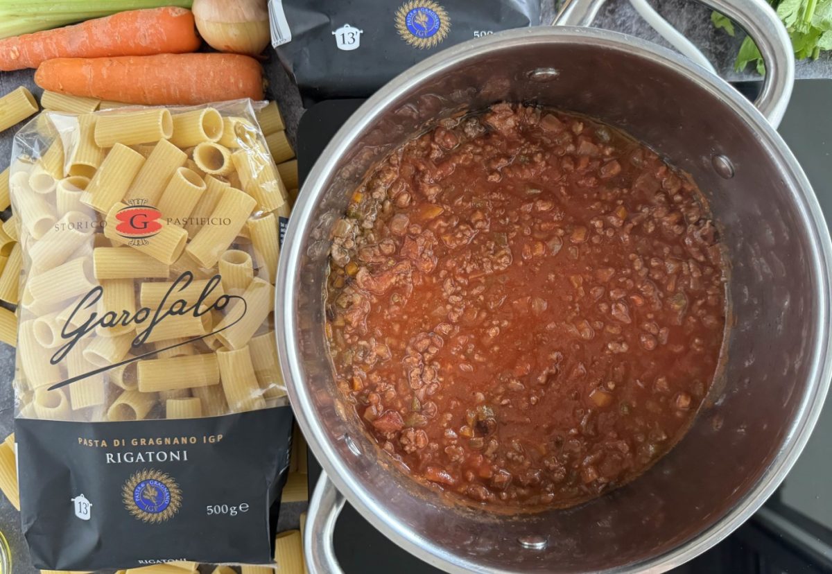 Salsa boloñesa o ragú alla Bolognese