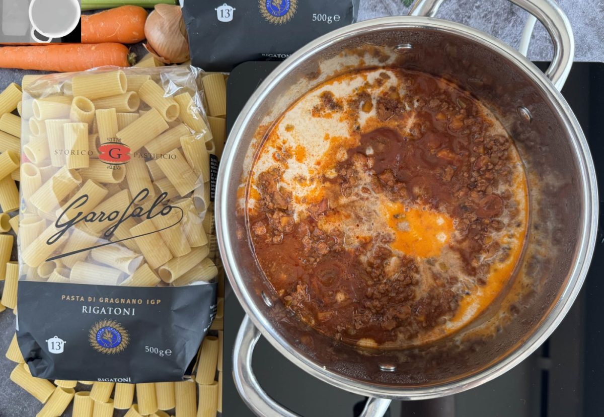Salsa boloñesa o ragú alla Bolognese
