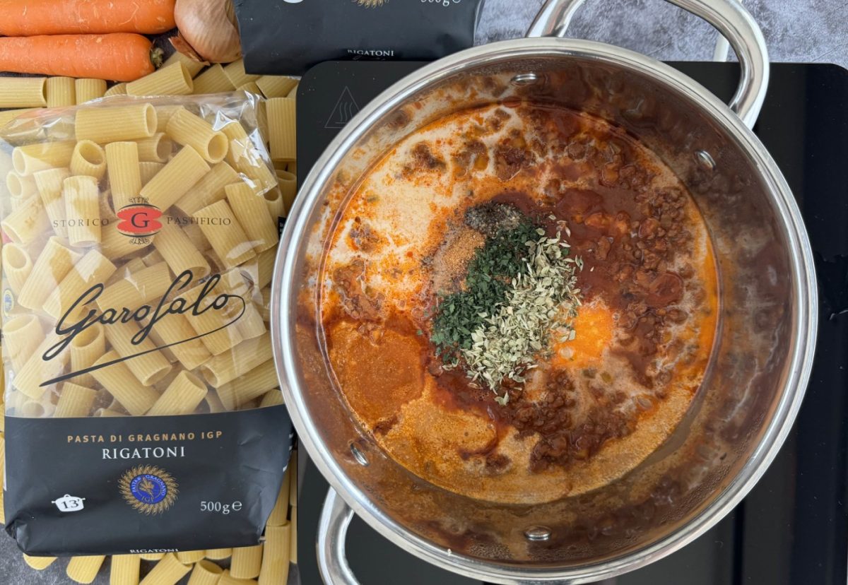 Salsa boloñesa o ragú alla Bolognese