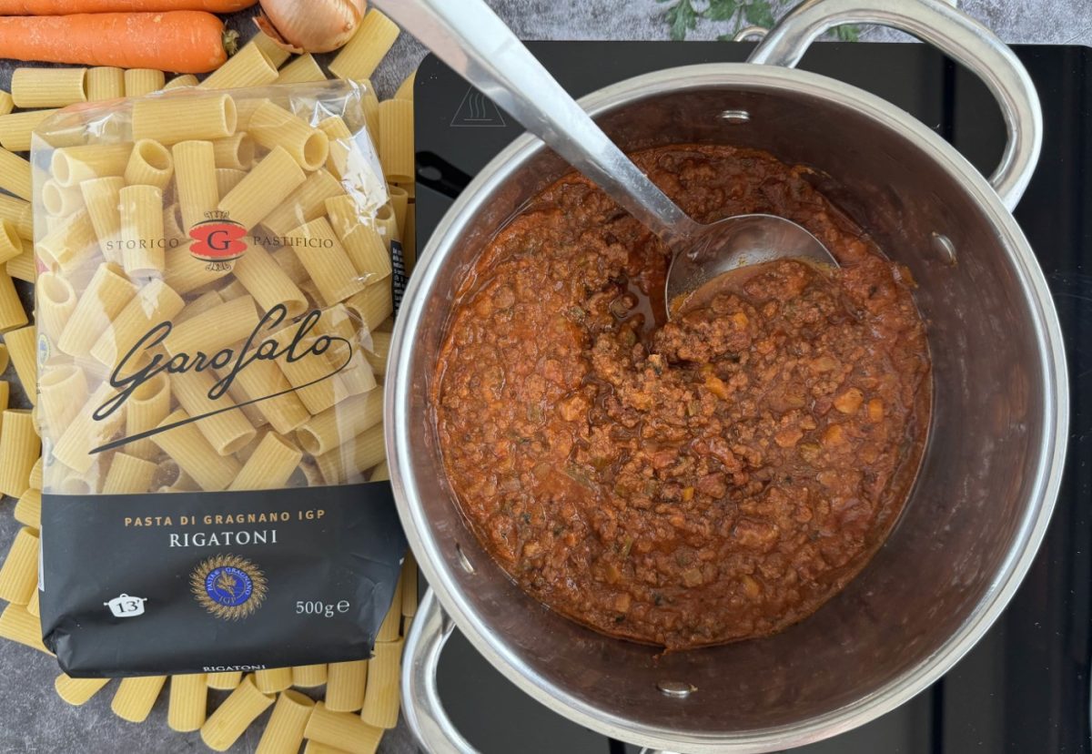 Salsa boloñesa o ragú alla Bolognese