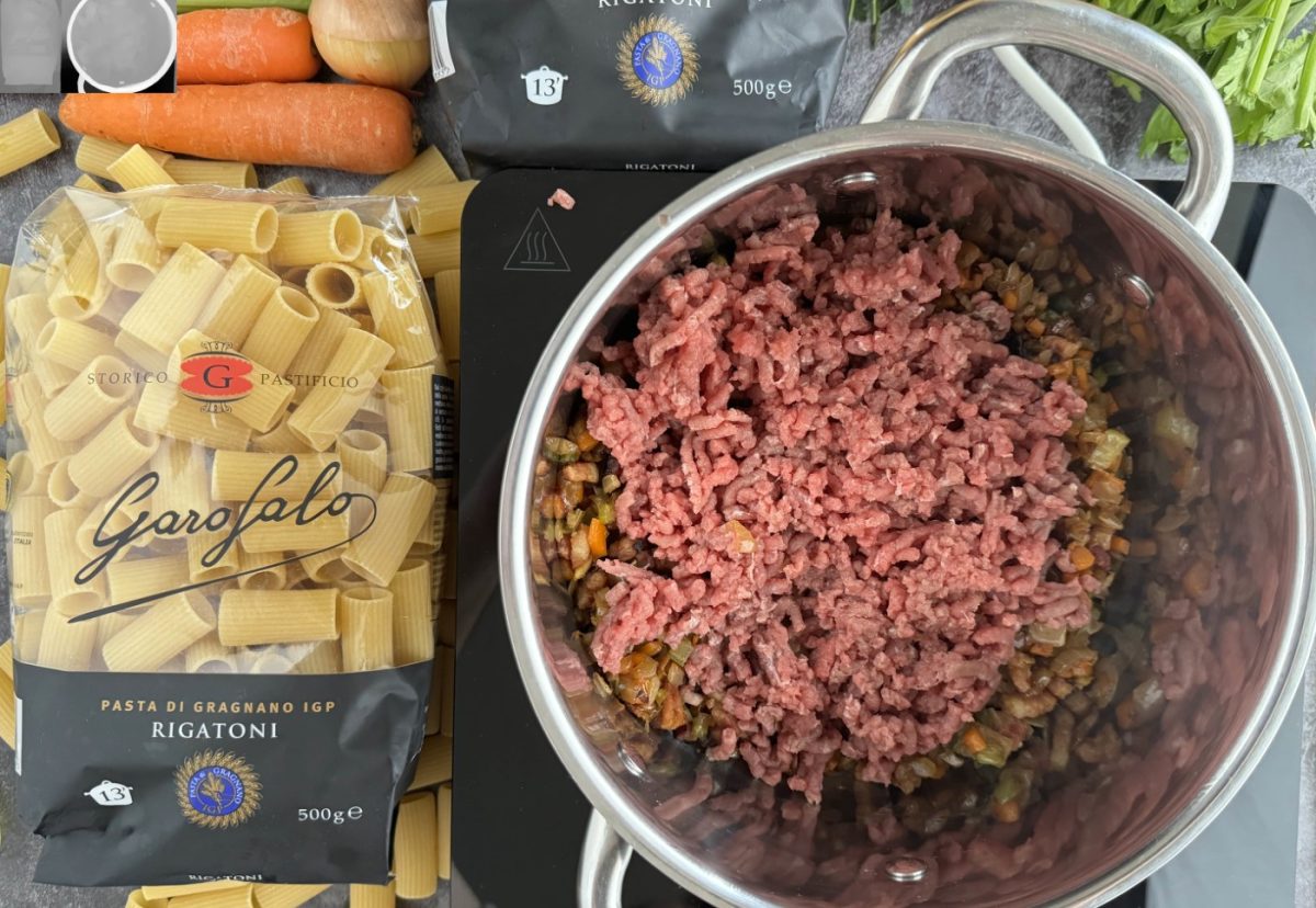 Salsa boloñesa o ragú alla Bolognese