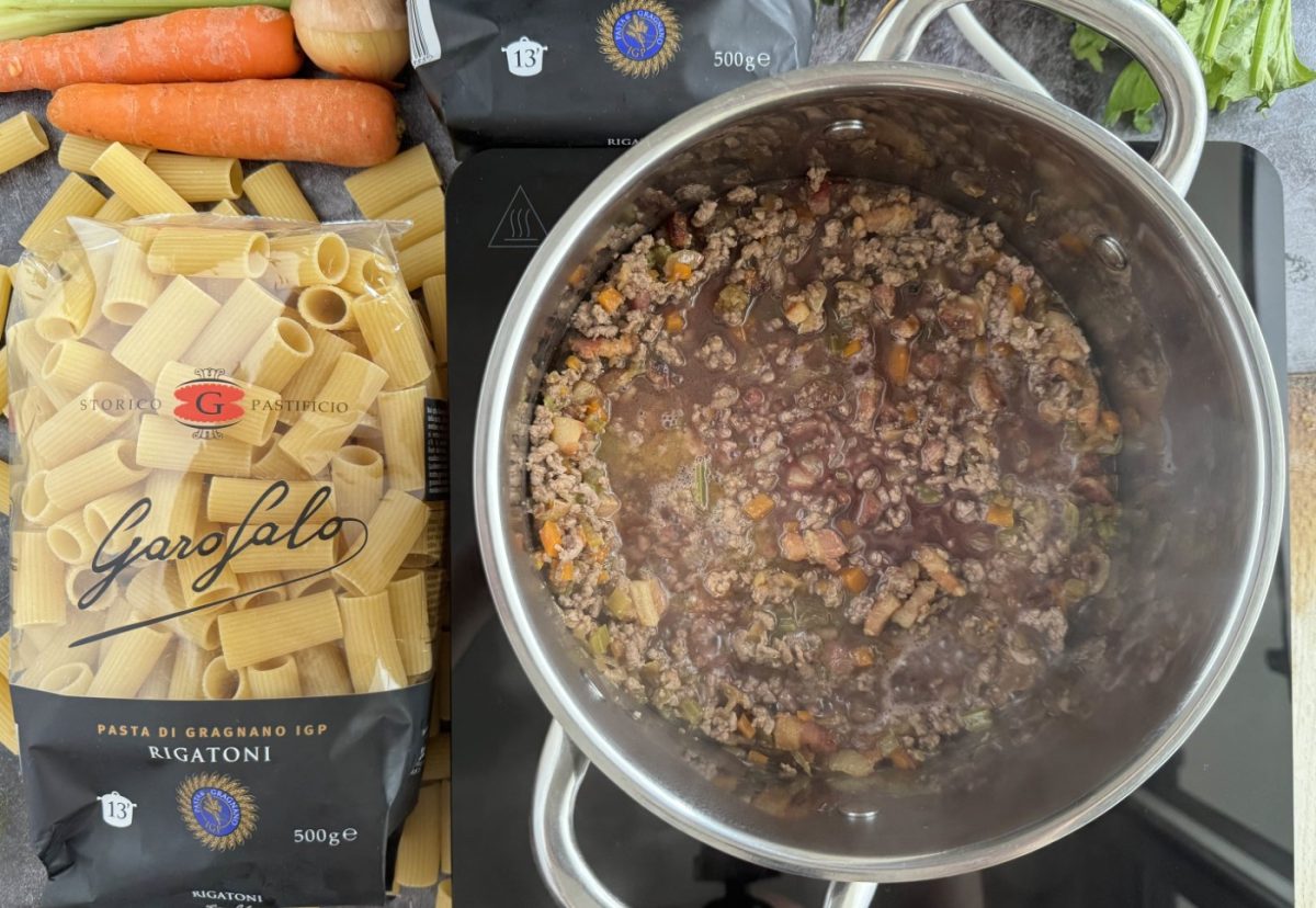 Salsa boloñesa o ragú alla Bolognese